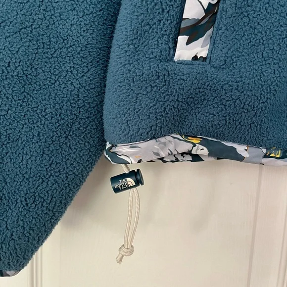 {The North Face} Liberty Cragmont Pullover Fleece in Teal - Women's Large - Picture 7 of 15